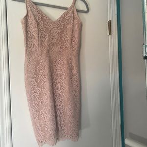 Mauve Lace Dress Charlotte Russe